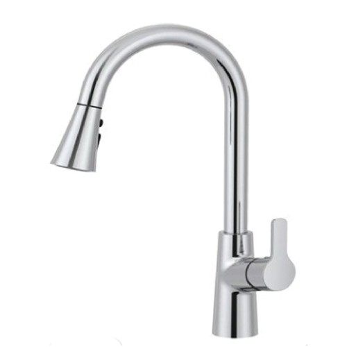 Vòi bếp lôi rút nóng lạnh Italisa